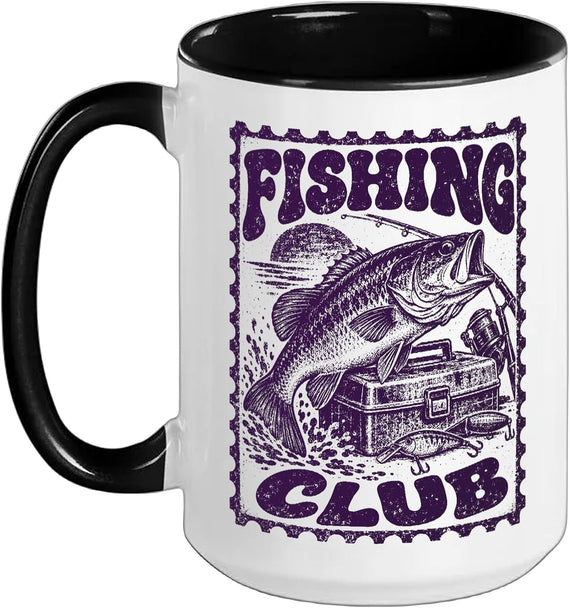 Fishing Club Ceramic Mug