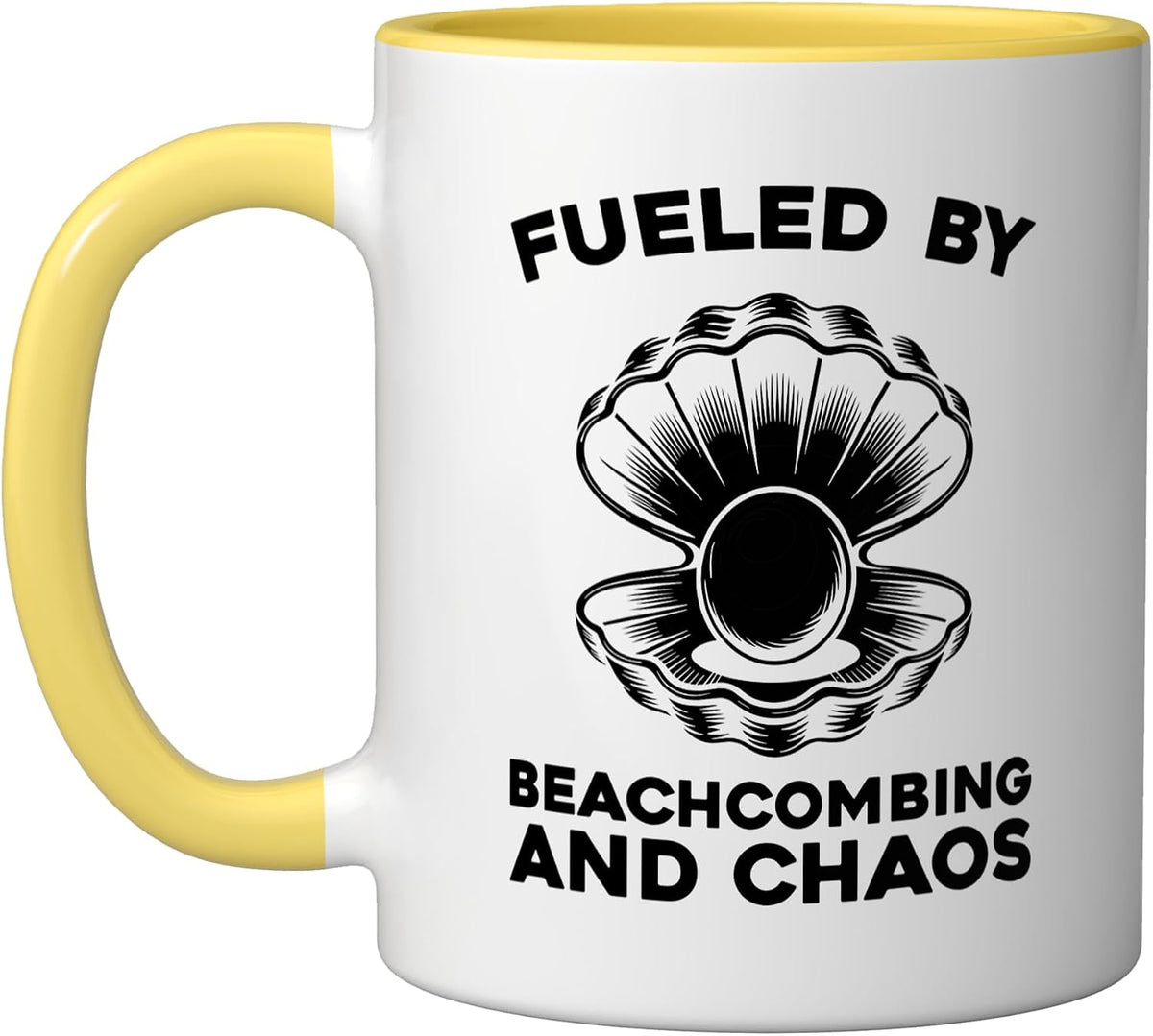 Beach - Nature Shell Collecting Beachcombing Ceramic Mug
