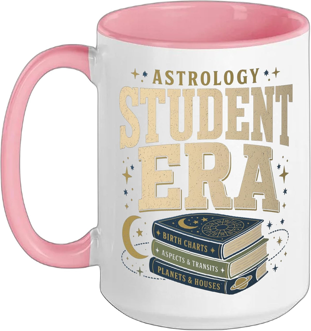 Astrology Student Era Birth Charts Books Ceramic Mug