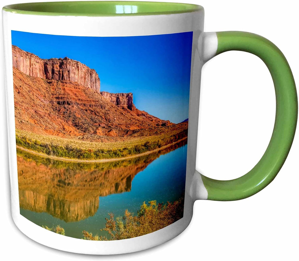 Sandy Beach River Access. Colorado Moab, Ut Ceramic Mug