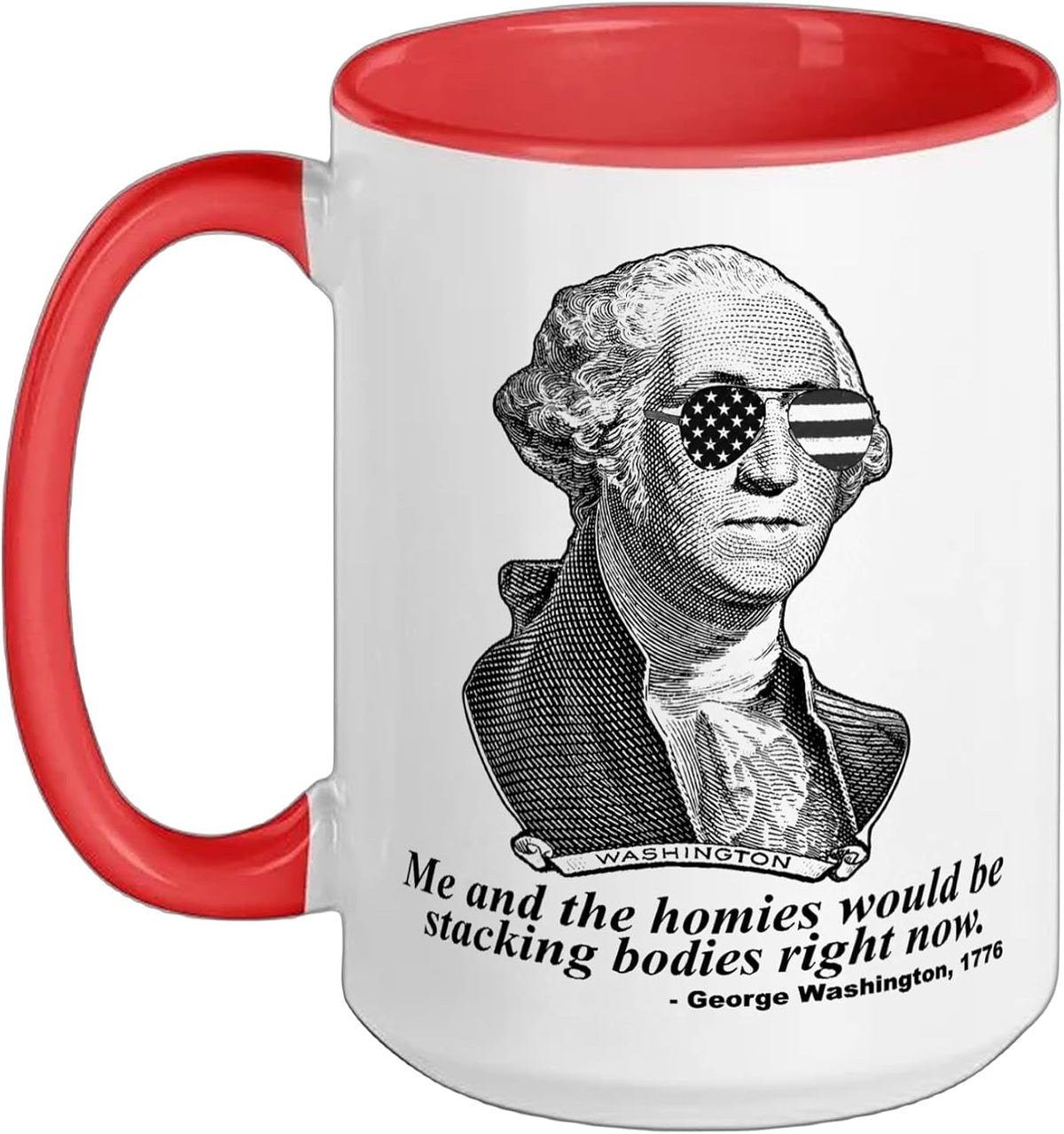 George Washington & The Homies Ceramic Mug