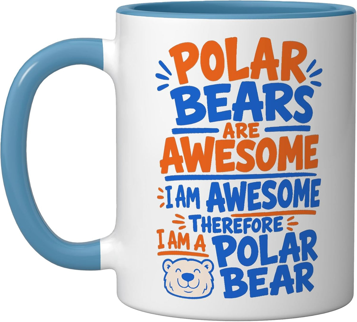 Funny Polar Bear Lover White Bear Ceramic Mug