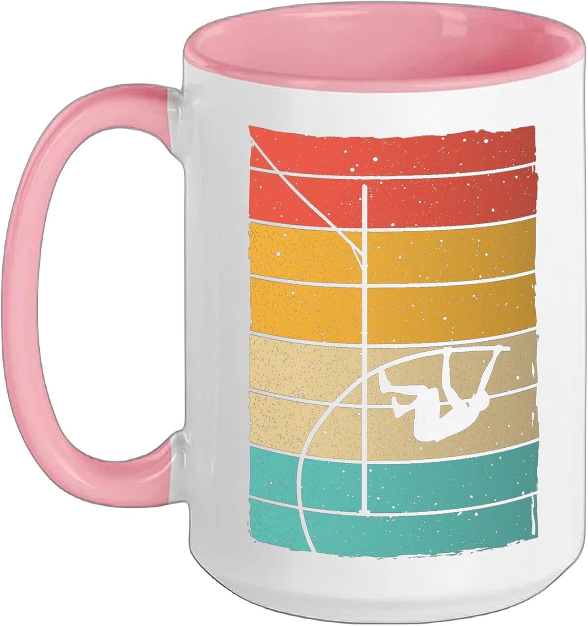 Cute Pole Vault Art For Men Women Pole Jumping Pole Ceramic Mug
