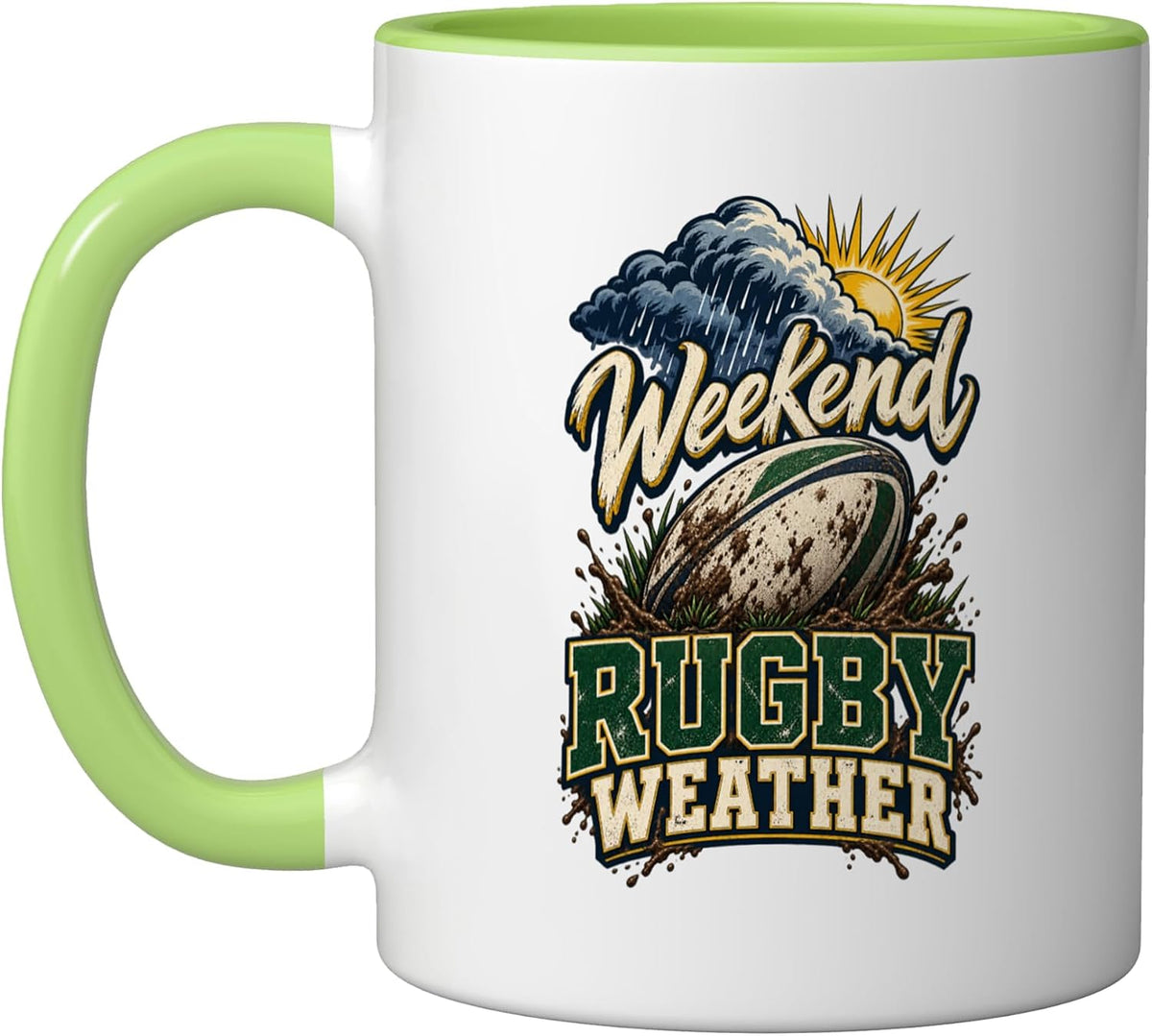 Muddy British Sports Design Ceramic Mug