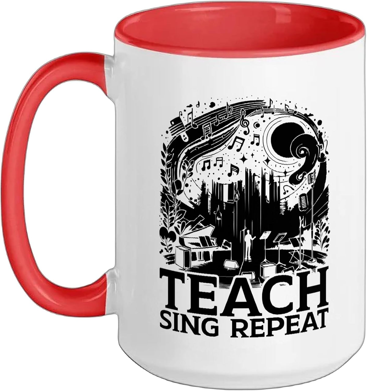 Voice Teacher Vocalist Opera Singer Choir Vocal Coaching Ceramic Mug