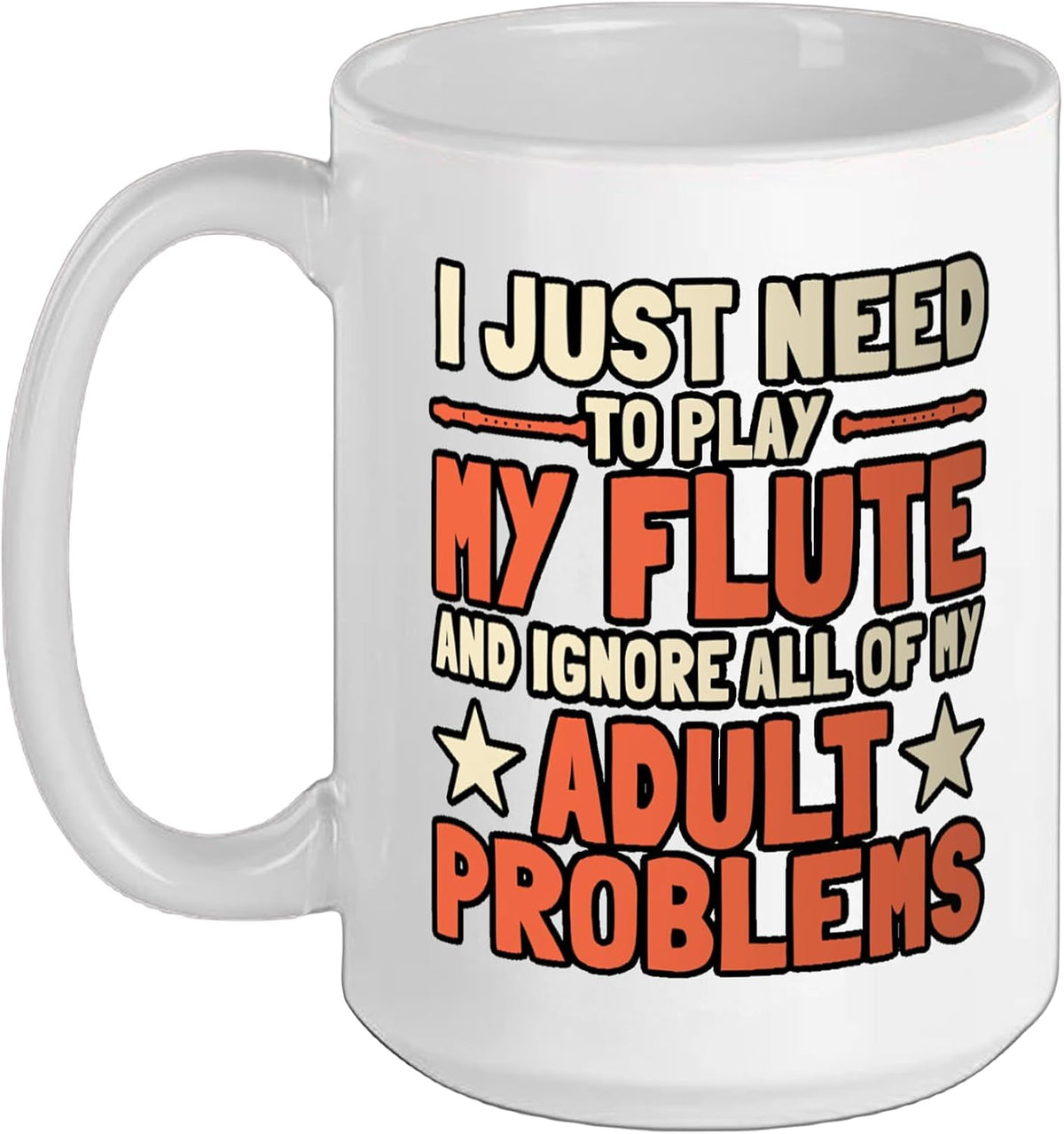 Flute Player Flutists Flautists Woodwind Instrument Ceramic Mug