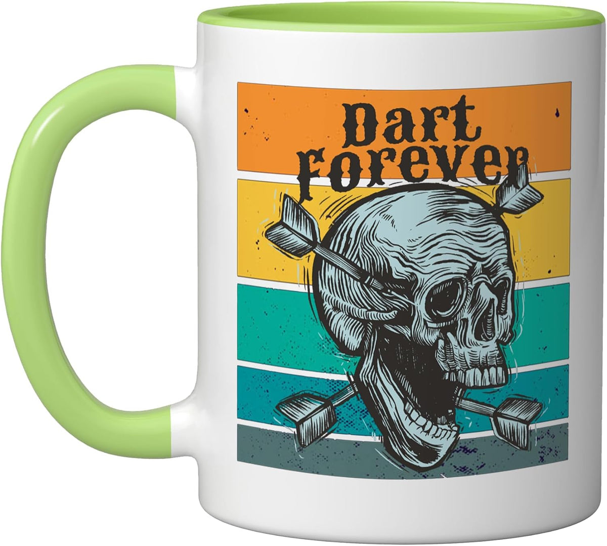 Dart Enthusiast Bullseye Dartboard Target Bullseye Game Ceramic Mug