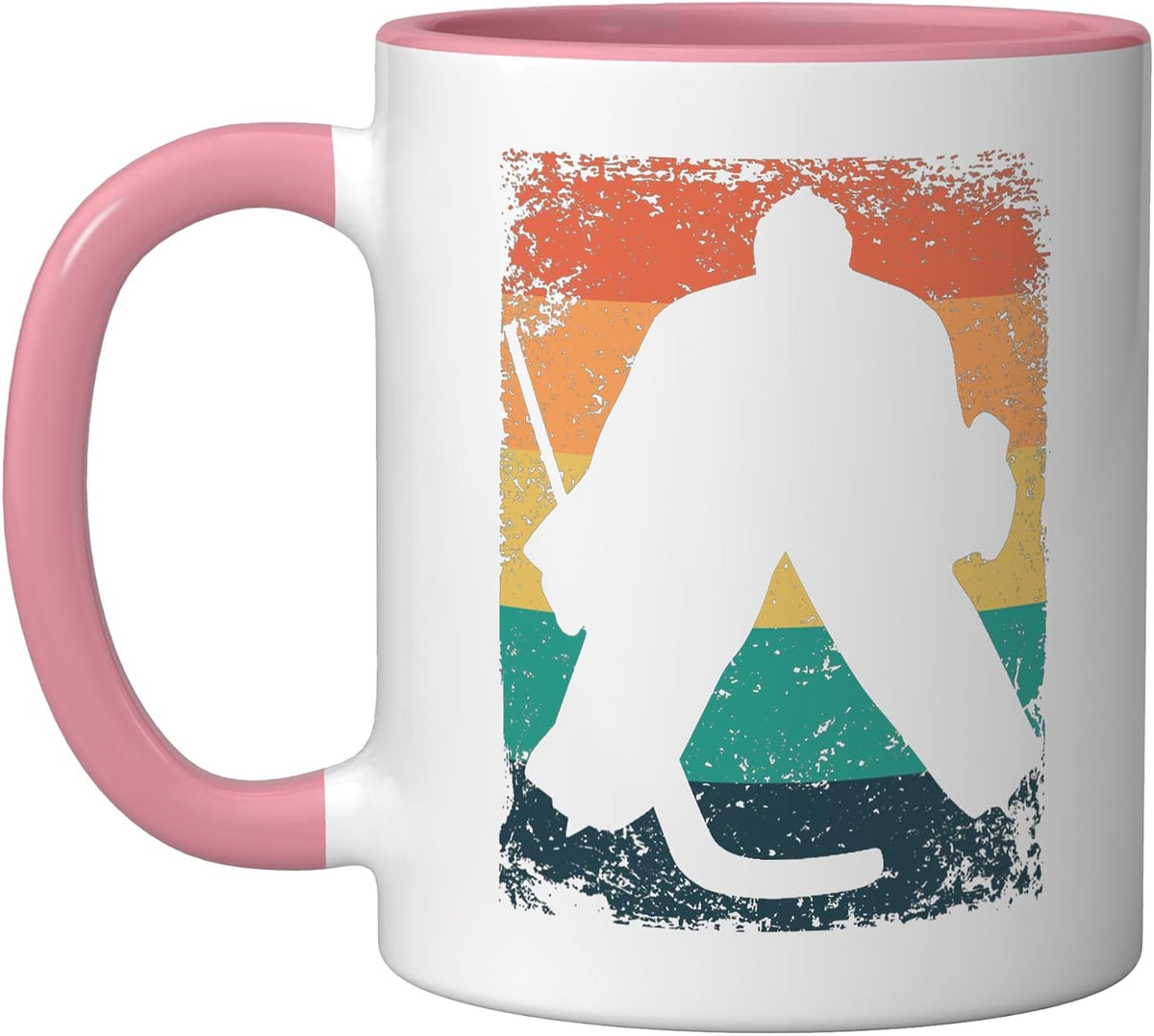 Ice Hockey Player Vintage Boys Ice Hockey Ceramic Mug