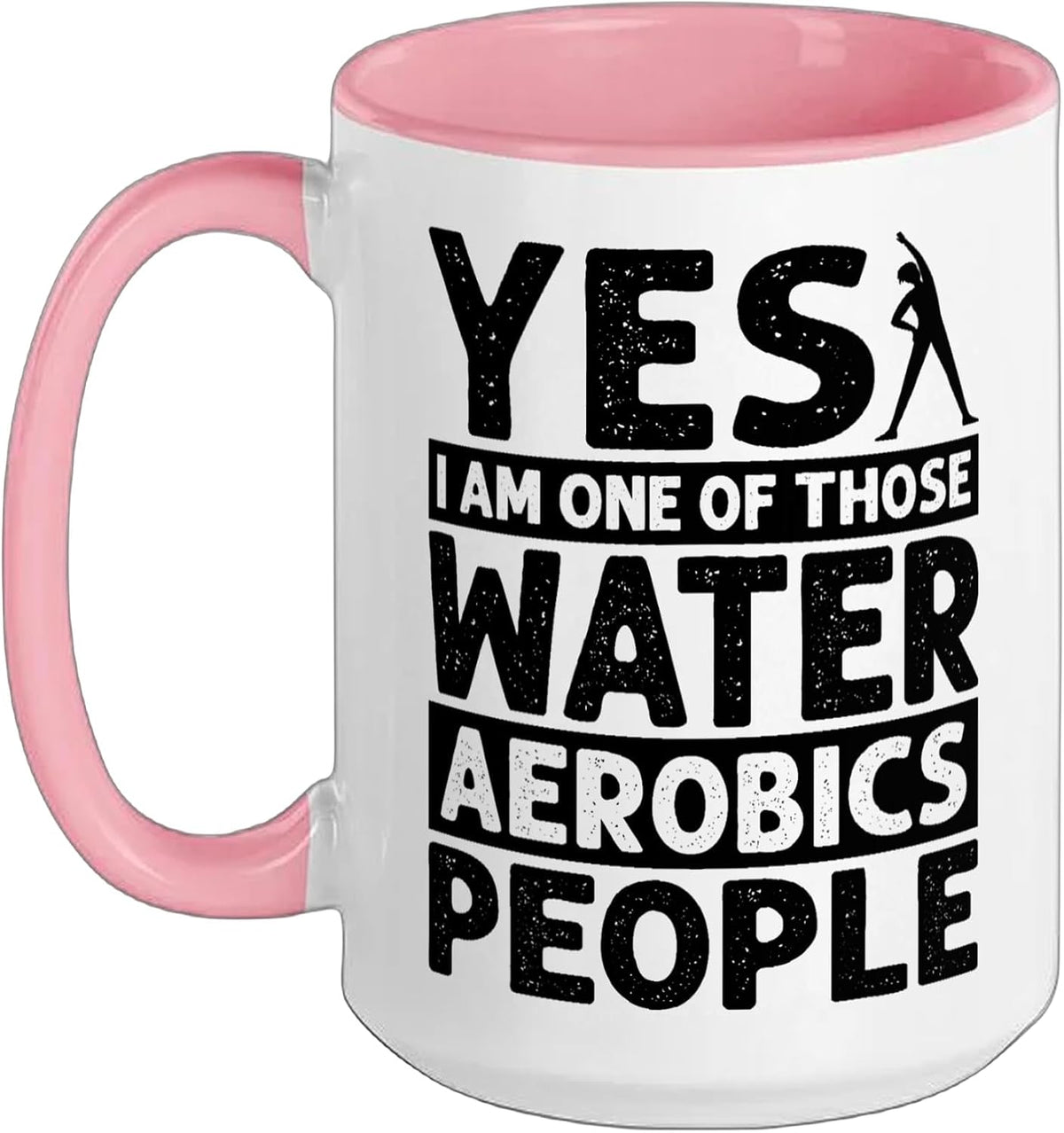Water Aerobics Aerobic Water Sport Fitness Ceramic Mug