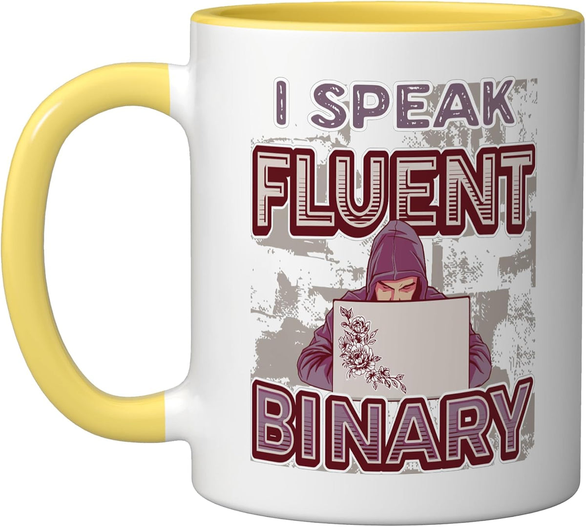 I Speak Fluent Binary Code Programmer Ceramic Mug