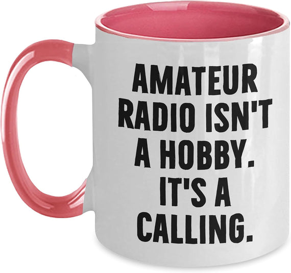 Inspirational Amateur Radio Calling Gifts For Christmas - Ceramic Mug