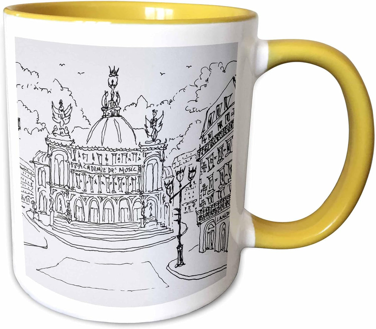 Opera House, Paris, France Ceramic Mug