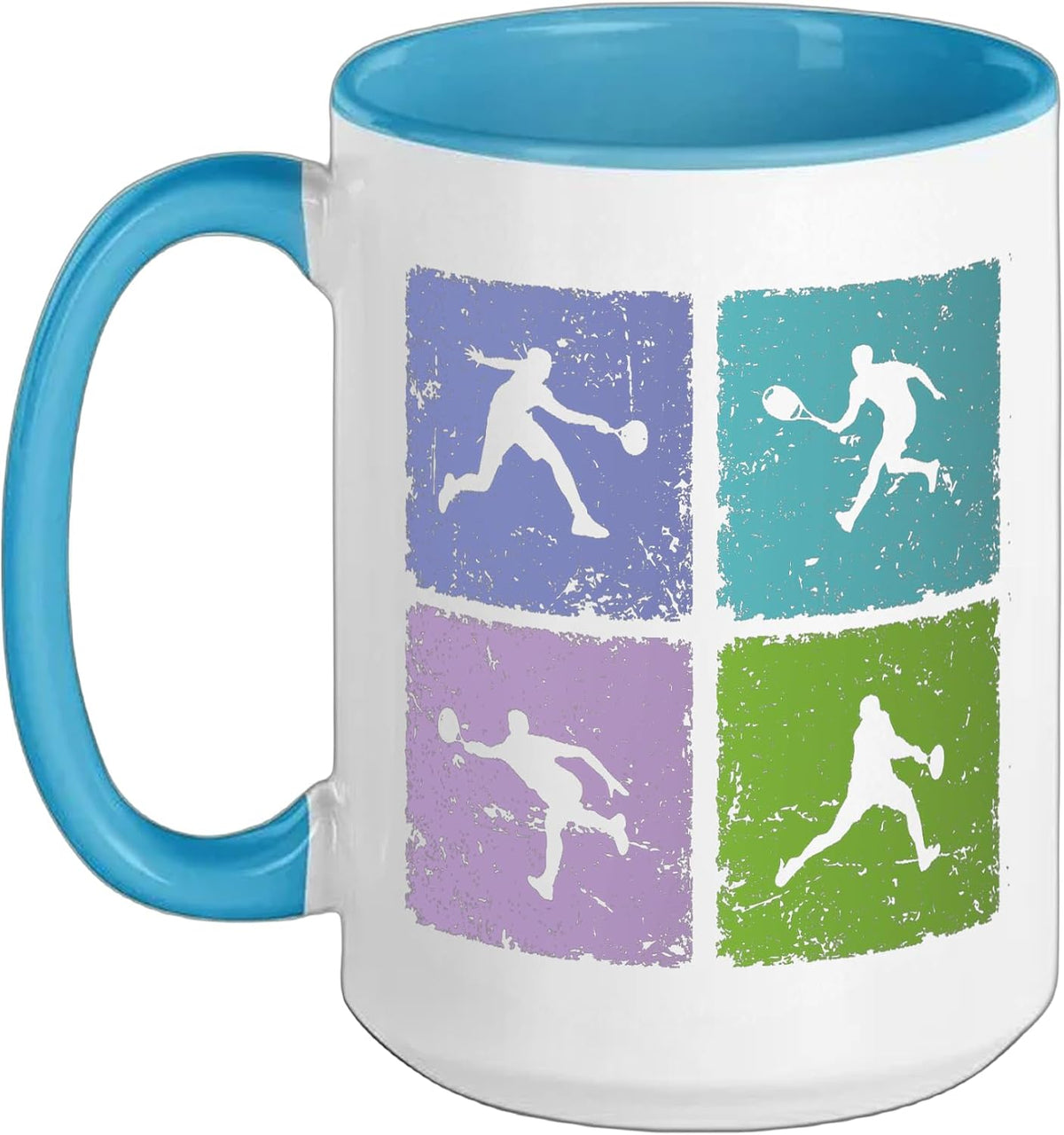 Tennis Ball Sports Tennis Racquets Ceramic Mug