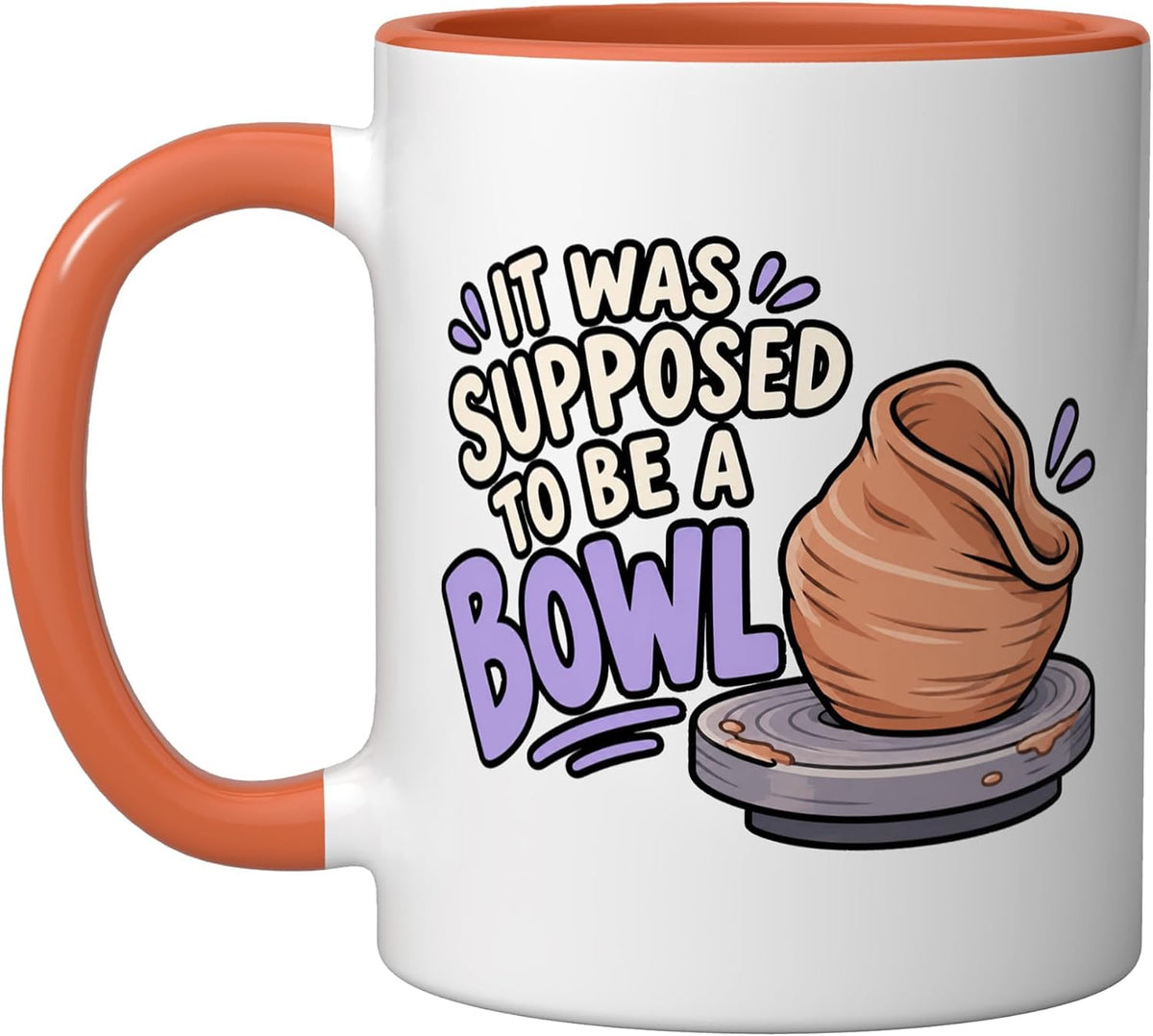 Pottery Beginner Clay Bowl Humor Ceramic Studio Potter Ceramic Mug