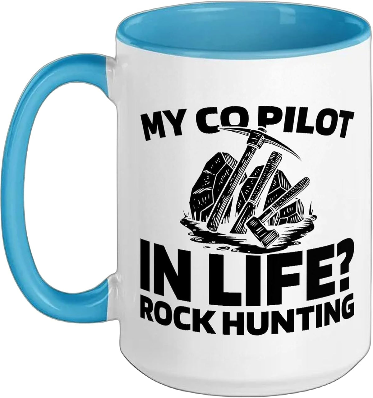Geology - Geologist Collecting Rock Collector Ceramic Mug
