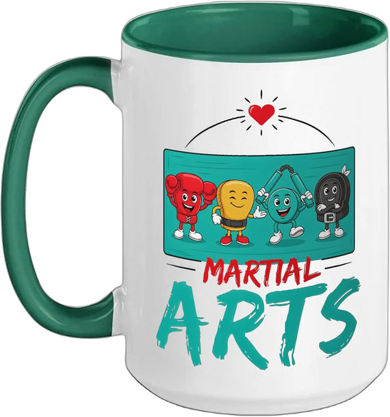 Martial Arts Combat Sport Fighting Artist Self Defense Ceramic Mug