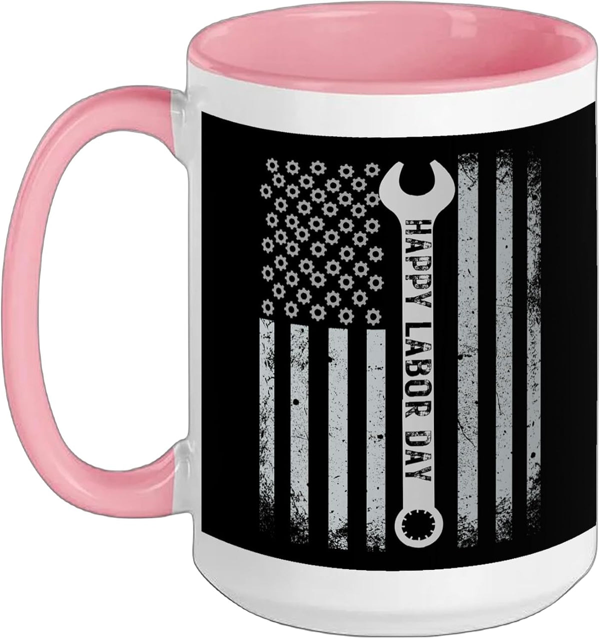 Happy Labor Day Union Worker Celebrating My First Labor Ceramic Mug