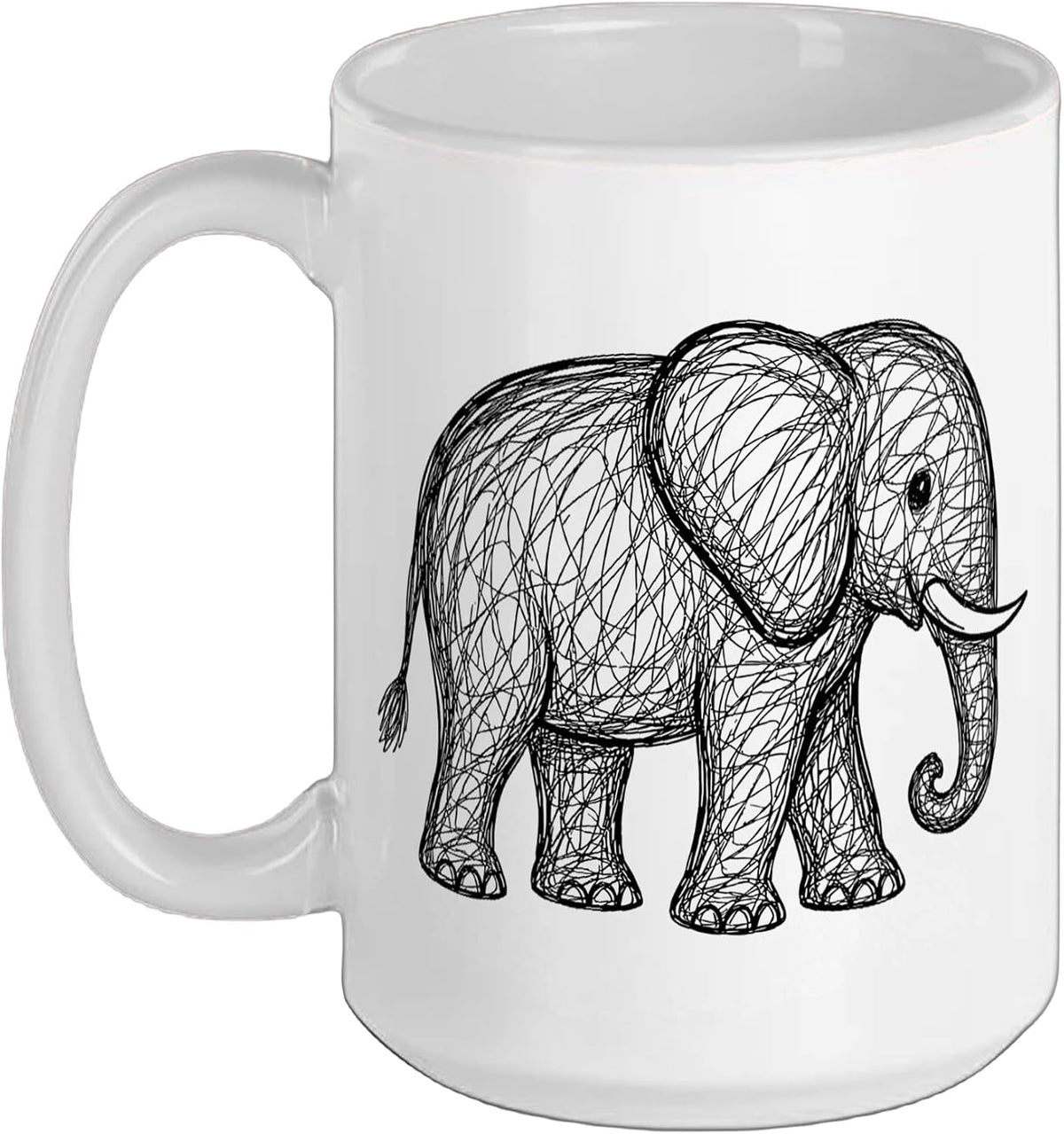 Elephant Ceramic Mug