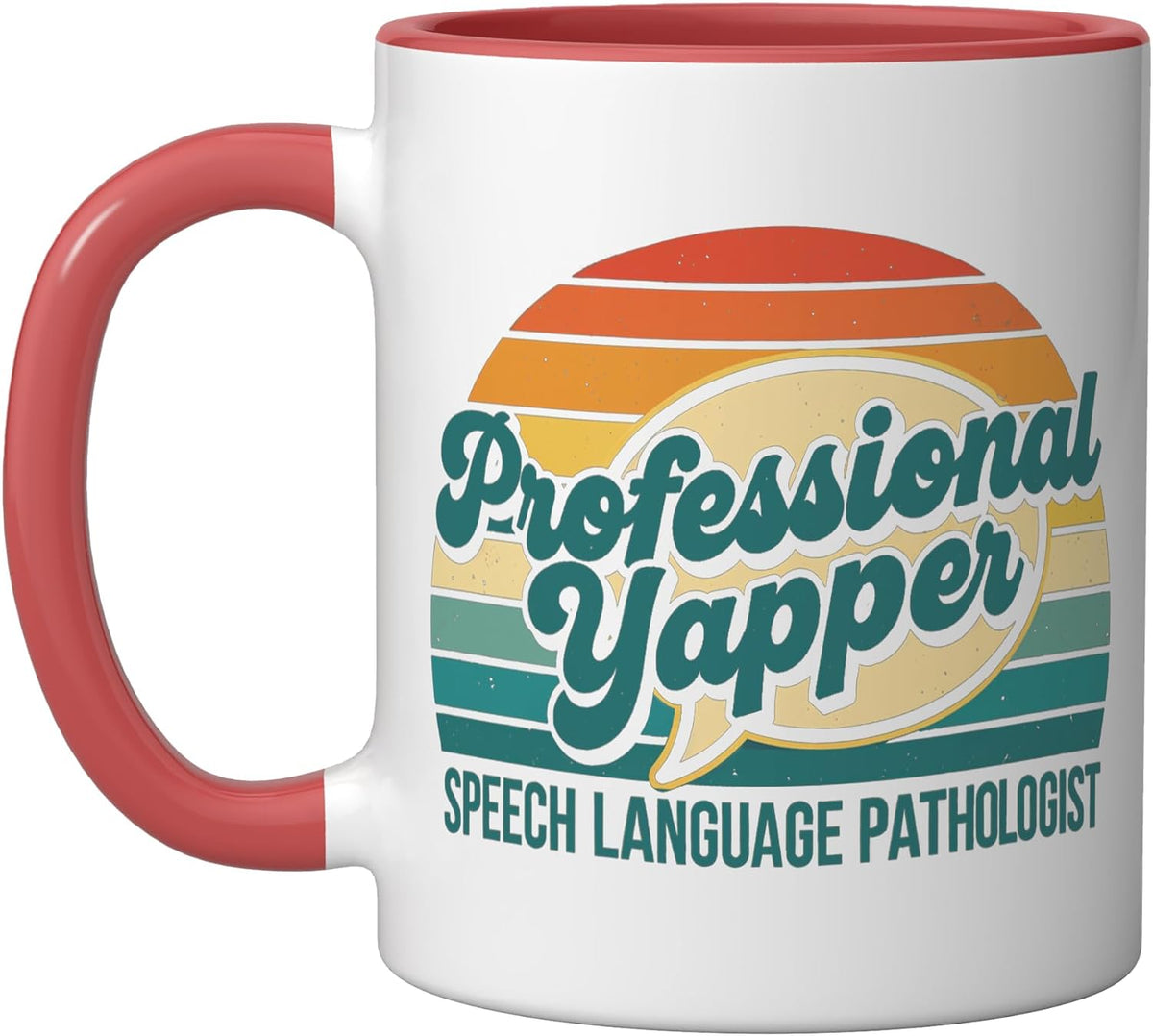 Funny Professional Yapper Speech Language Pathologist Slp Ceramic Mug
