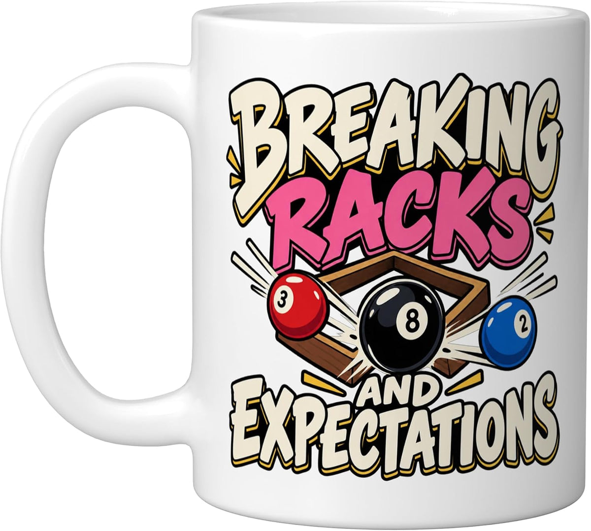 Billiards For Women: Breaking Racks And Expectations Ceramic Mug