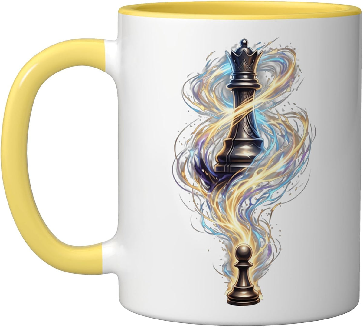 Chess Set Chess Figures Chess Board Ceramic Mug