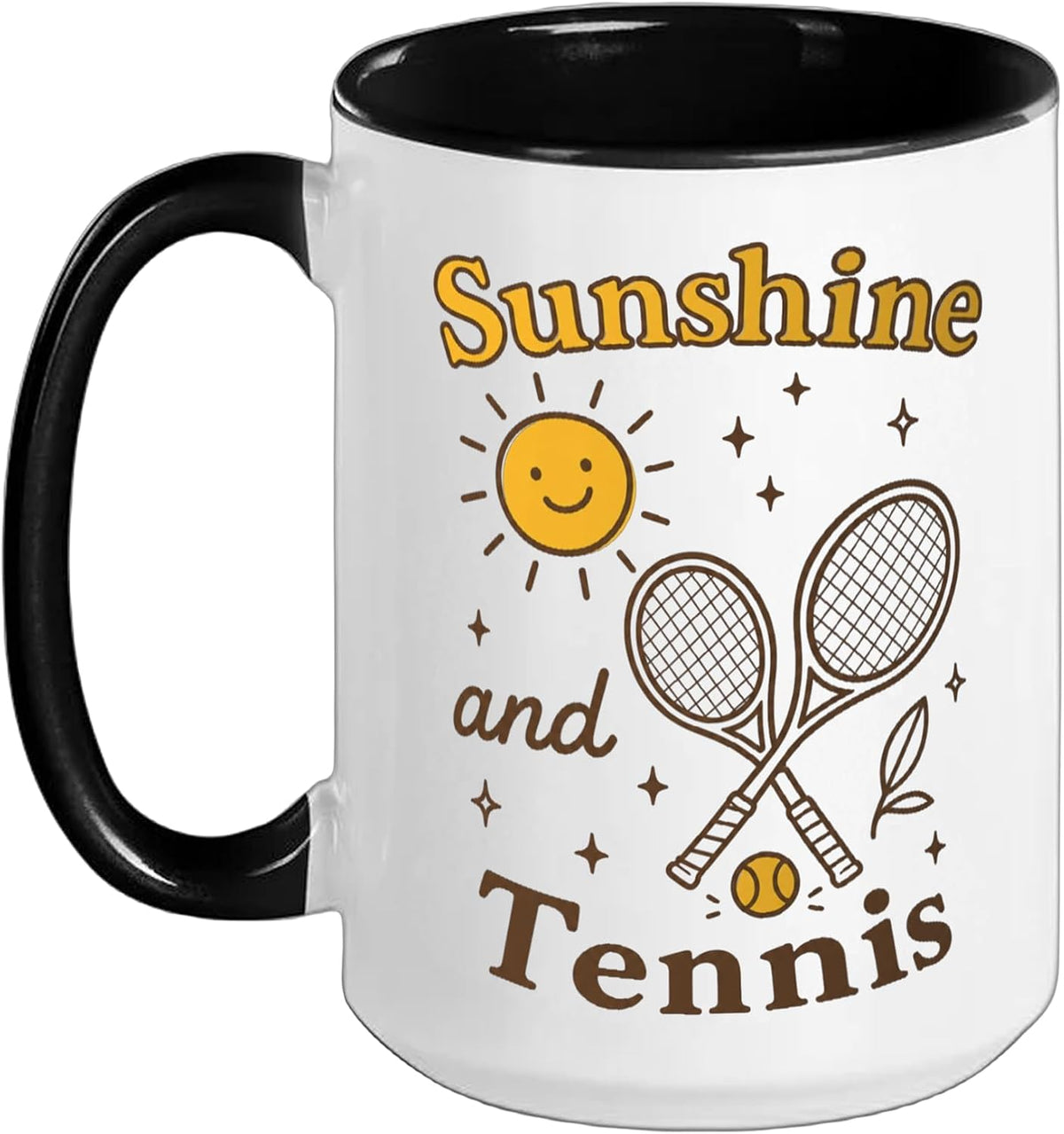 Racket Ball Summer Ceramic Mug