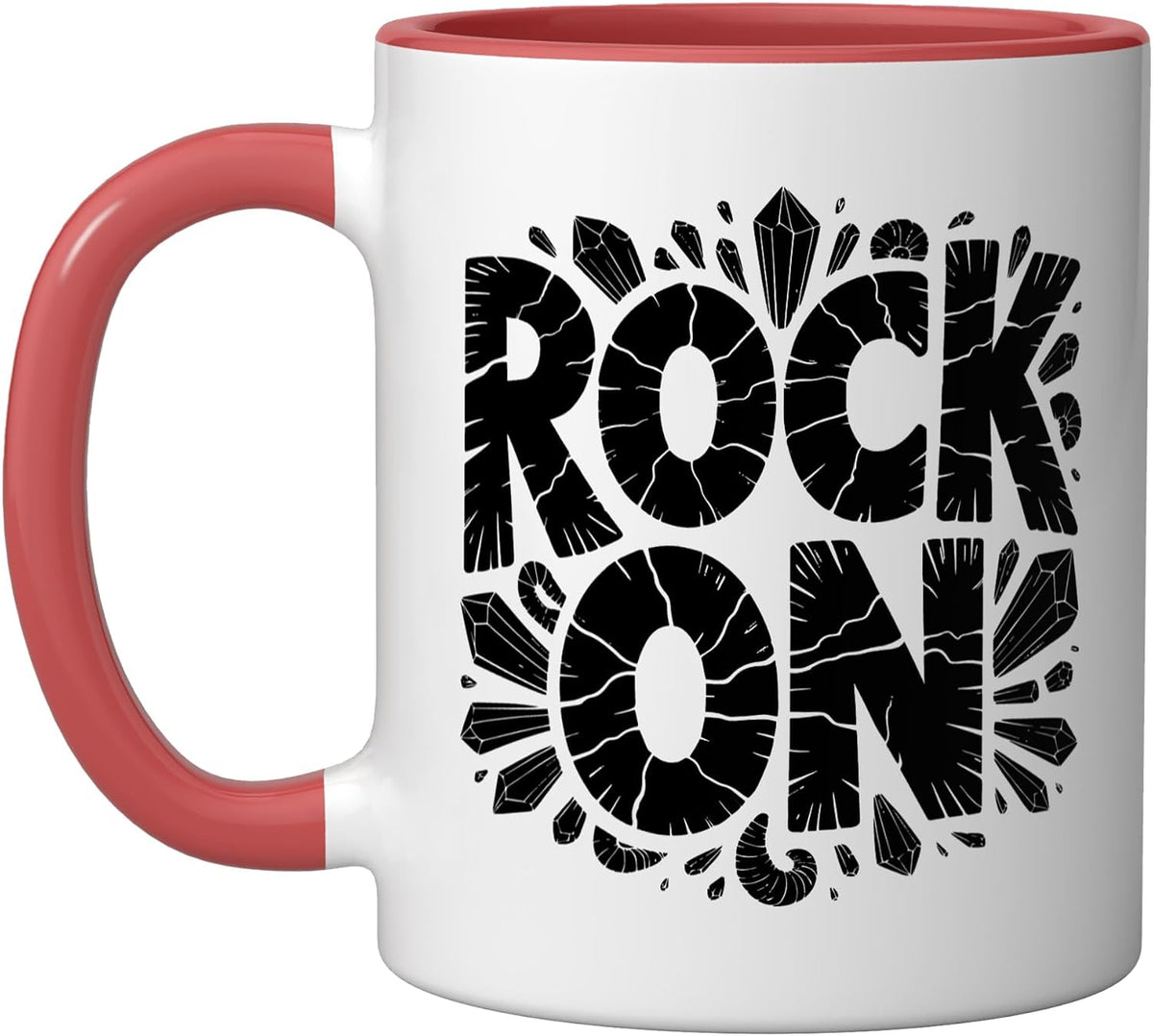 Amateur Geologist Rock Identity Geology Pun Funny Humor Ceramic Mug
