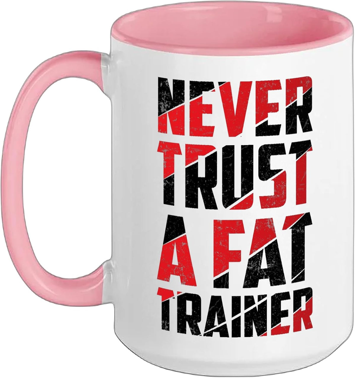Fat Gym Trainer Fitness Coach Weightlifting Workout Ceramic Mug