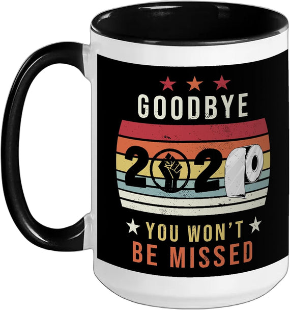 Goodbye 2020 New Year Ceramic Mug