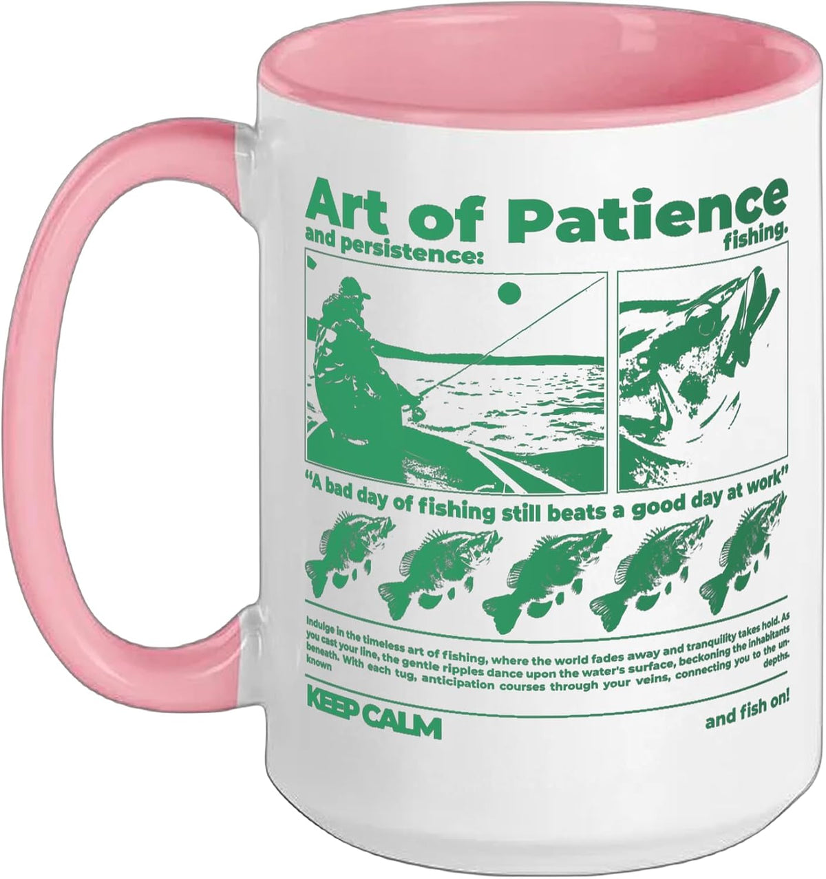 Fishing & Anglers Ceramic Mug