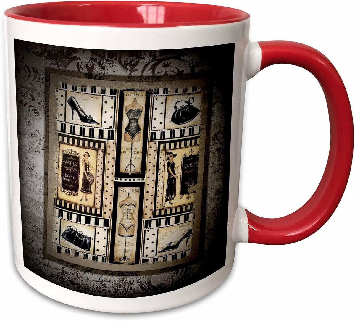Paris Vintage Ceramic Mug