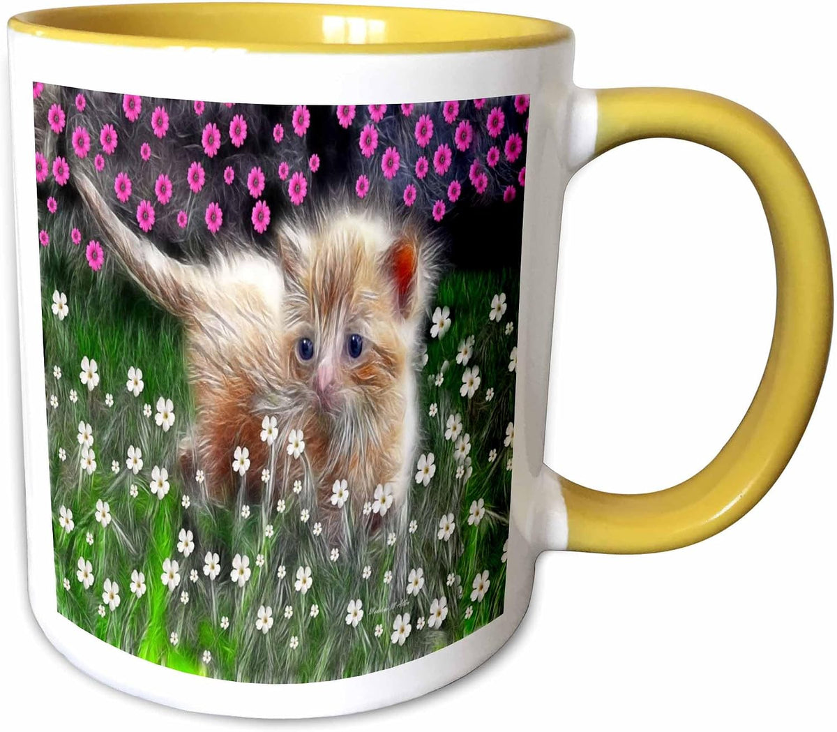 Tabby Domestic Cat Ceramic Mug