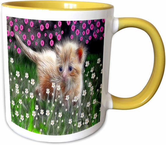 Tabby Domestic Cat Ceramic Mug