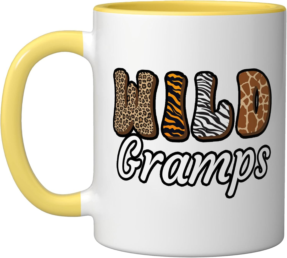 Wild Gramps Zoo Safari Animal Jungle Exotic Fun Fathers Ceramic Mug