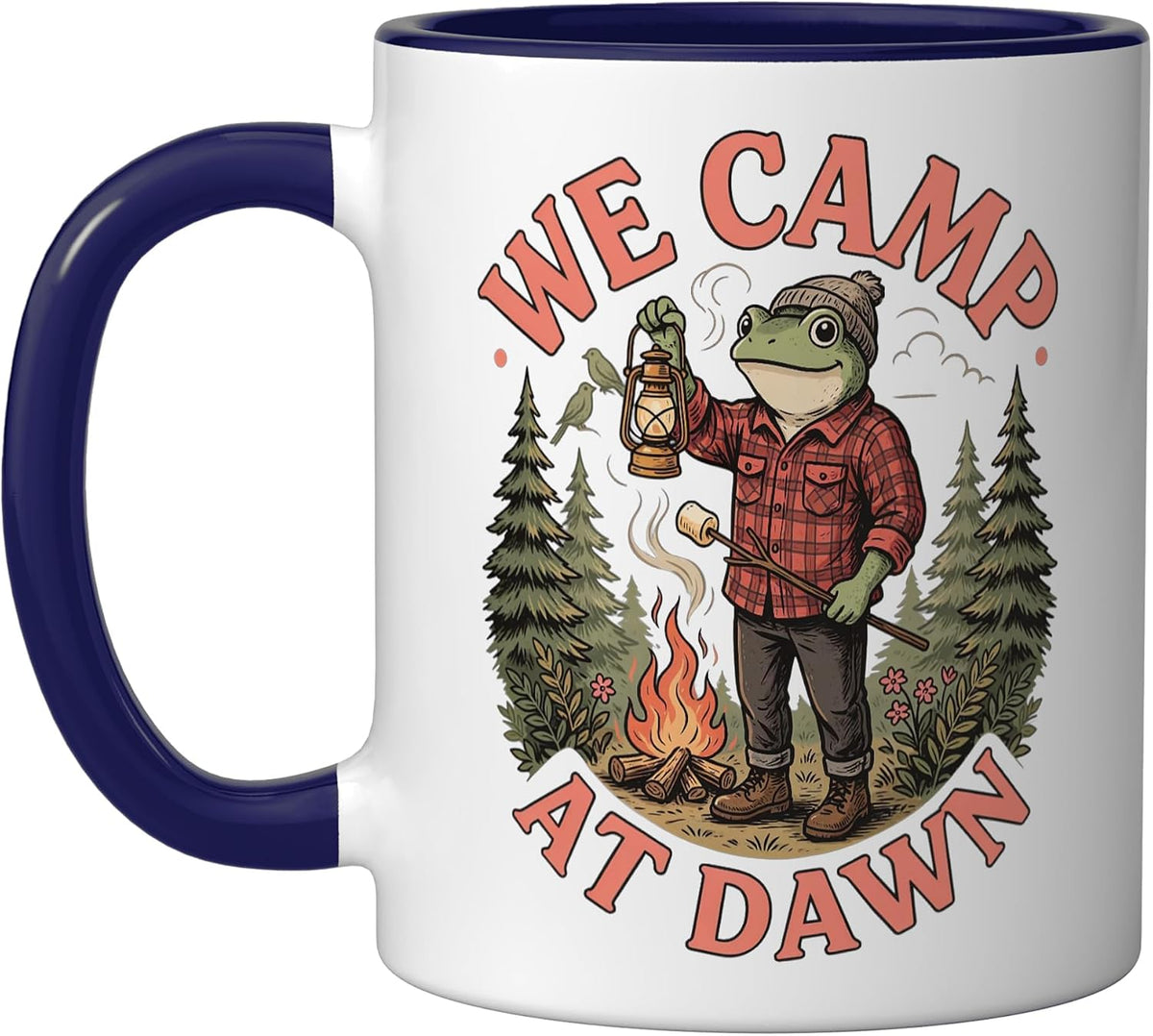 Camping Camp Camper Tent Car Backcountry Campground Ceramic Mug