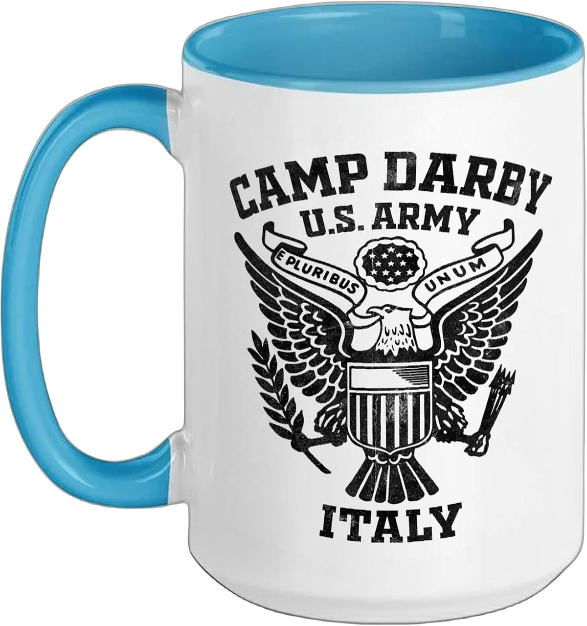 Camp Darby Italy Military Base Veteran Vintage Gifts Ceramic Mug