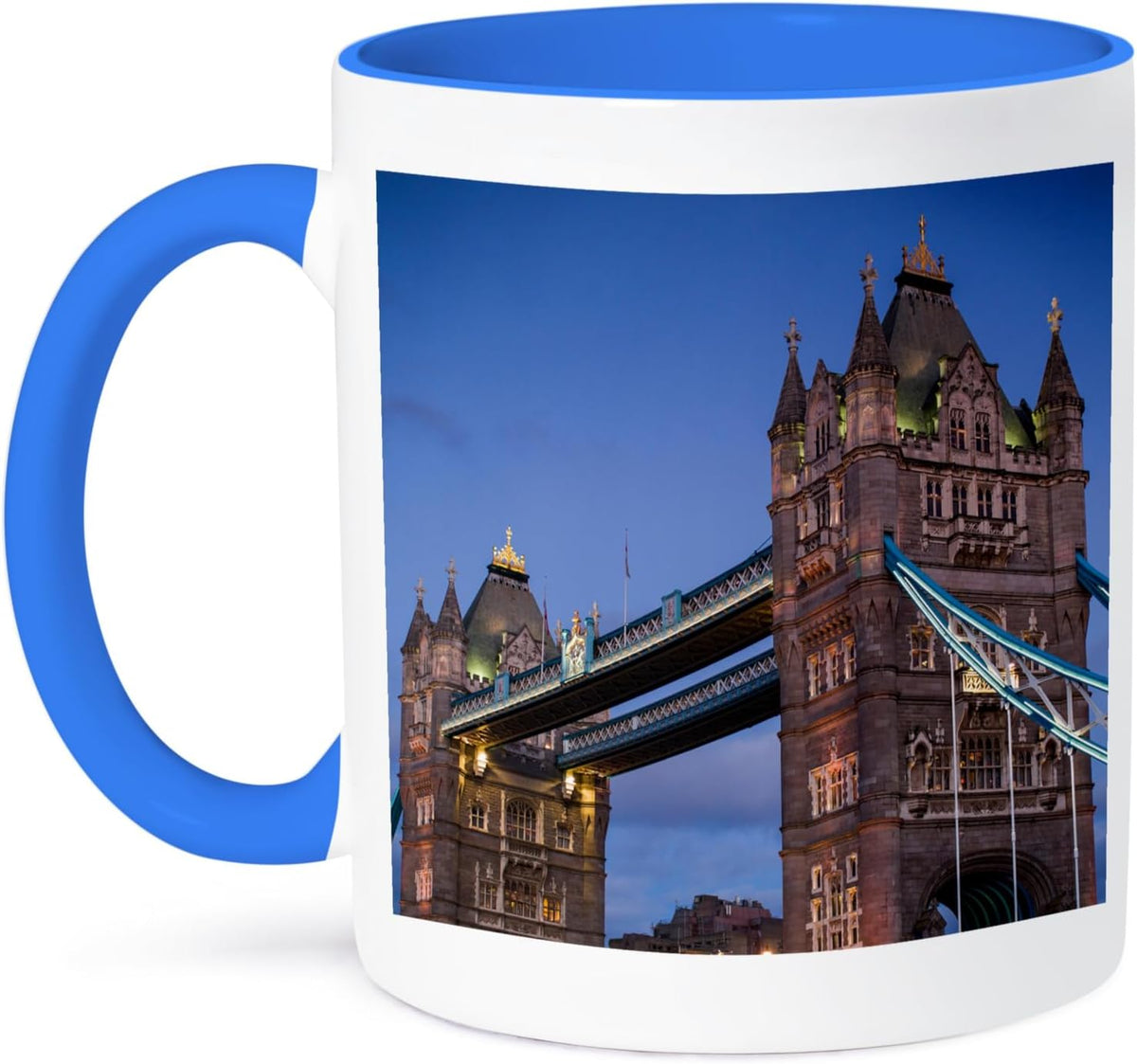 London, Tower Bridge, Dusk Ceramic Mug