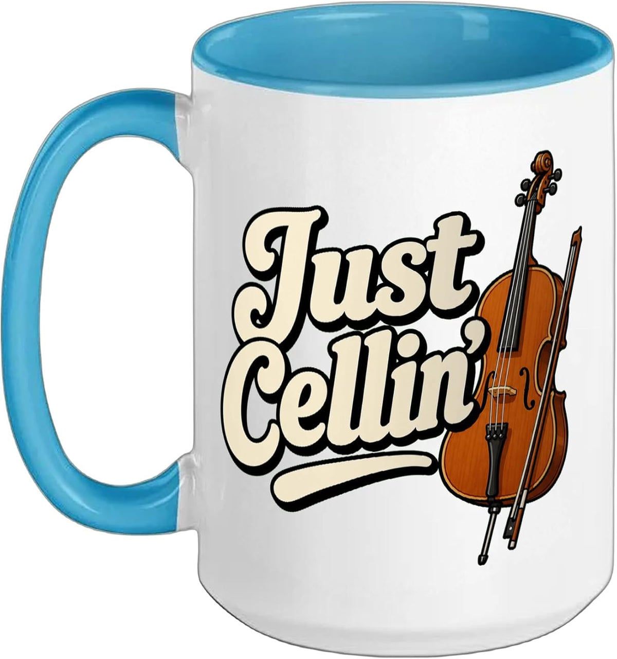 Cellist Cello Player Orchestra Classical Music Humor Ceramic Mug