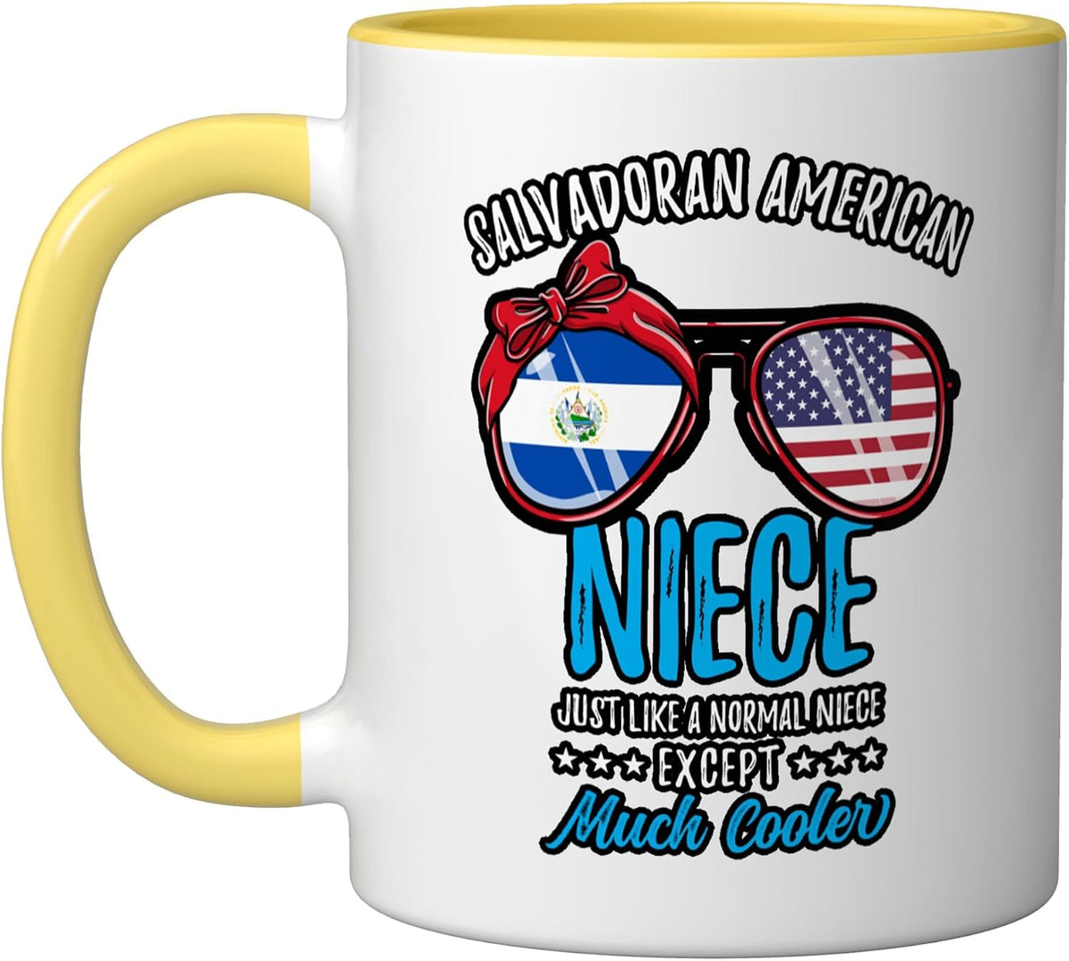 Funny Salvadoran American Niece Ceramic Mug