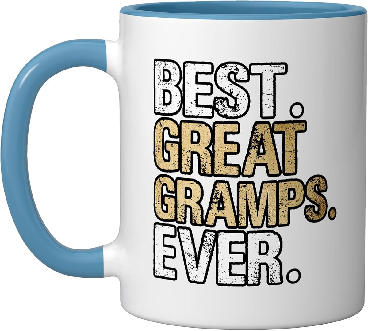 Best Great Gramps Grandpa Christmas Ceramic Mug