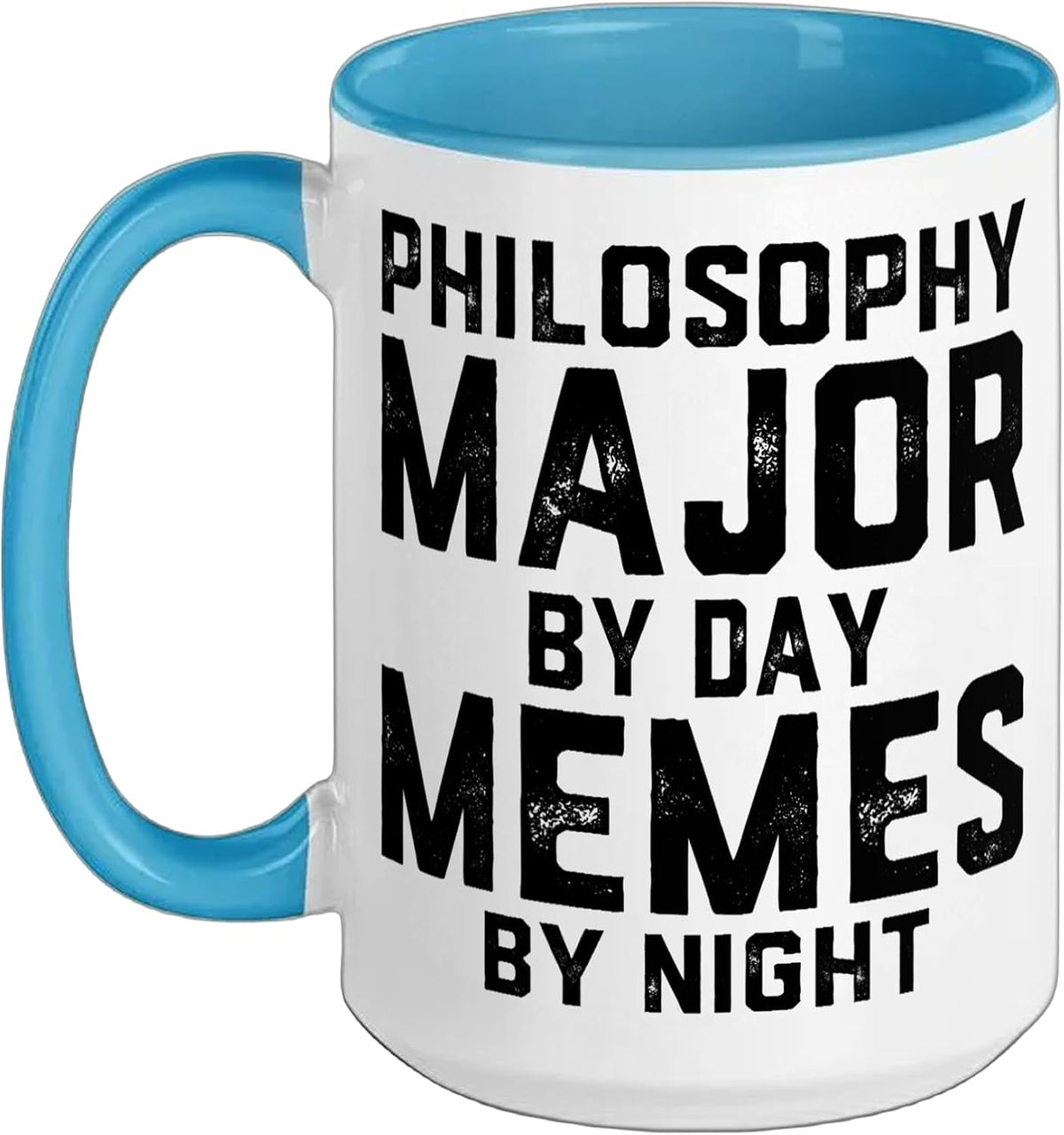 Philosophy Major By Day Memes By Night Philosophical Joke Ceramic Mug