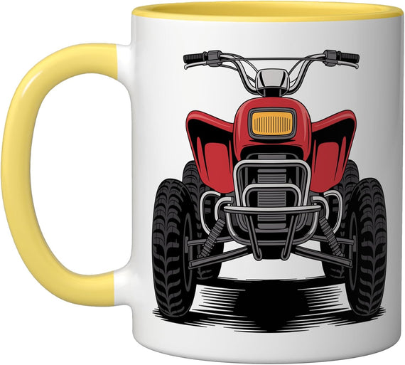 Best Atv Art For Men Women Kids Atv Rider Quad Dirt Racer Ceramic Mug