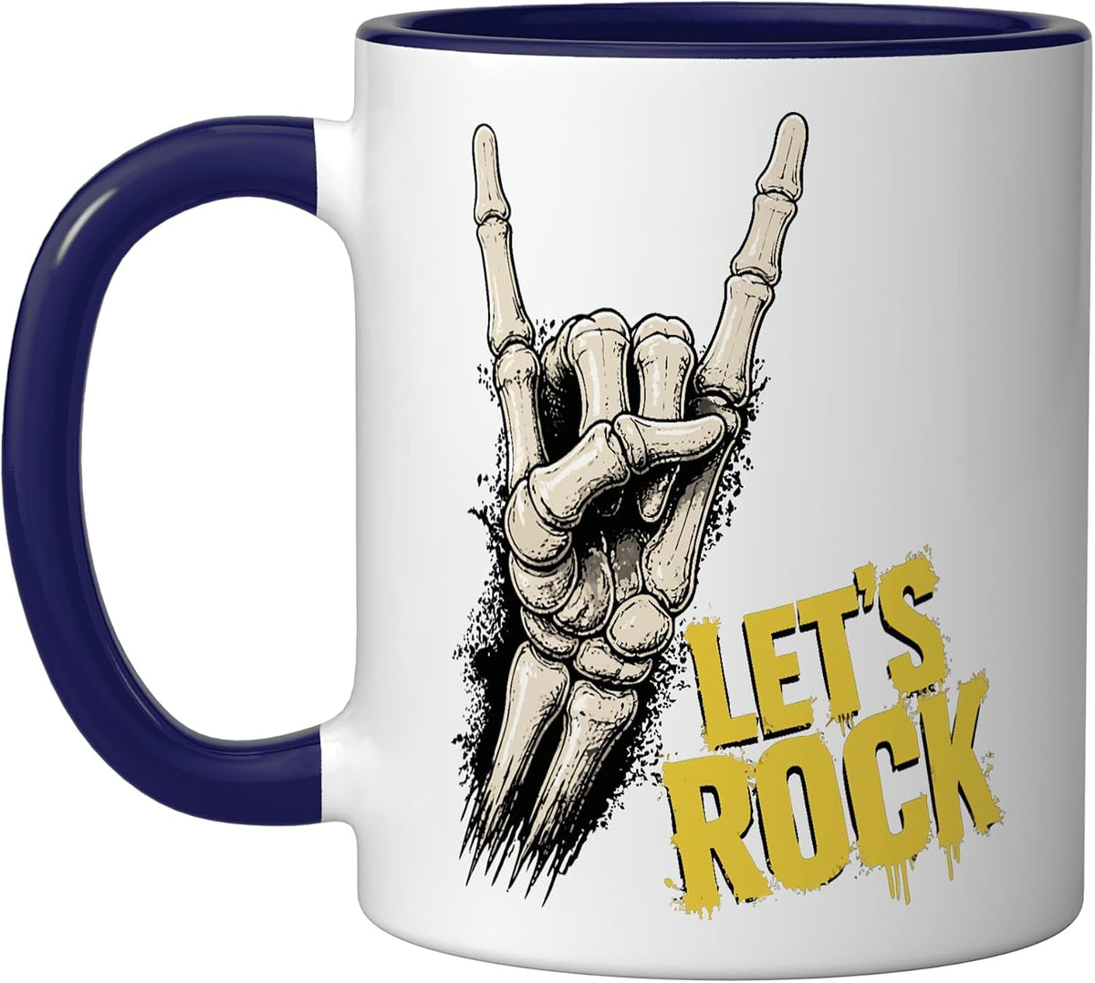 Punk Rock Band Rebel Ceramic Mug