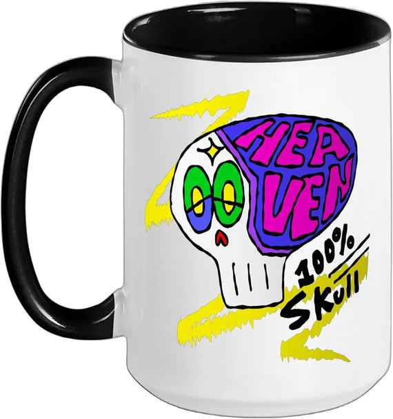 Pop Skull Vibes Ceramic Mug