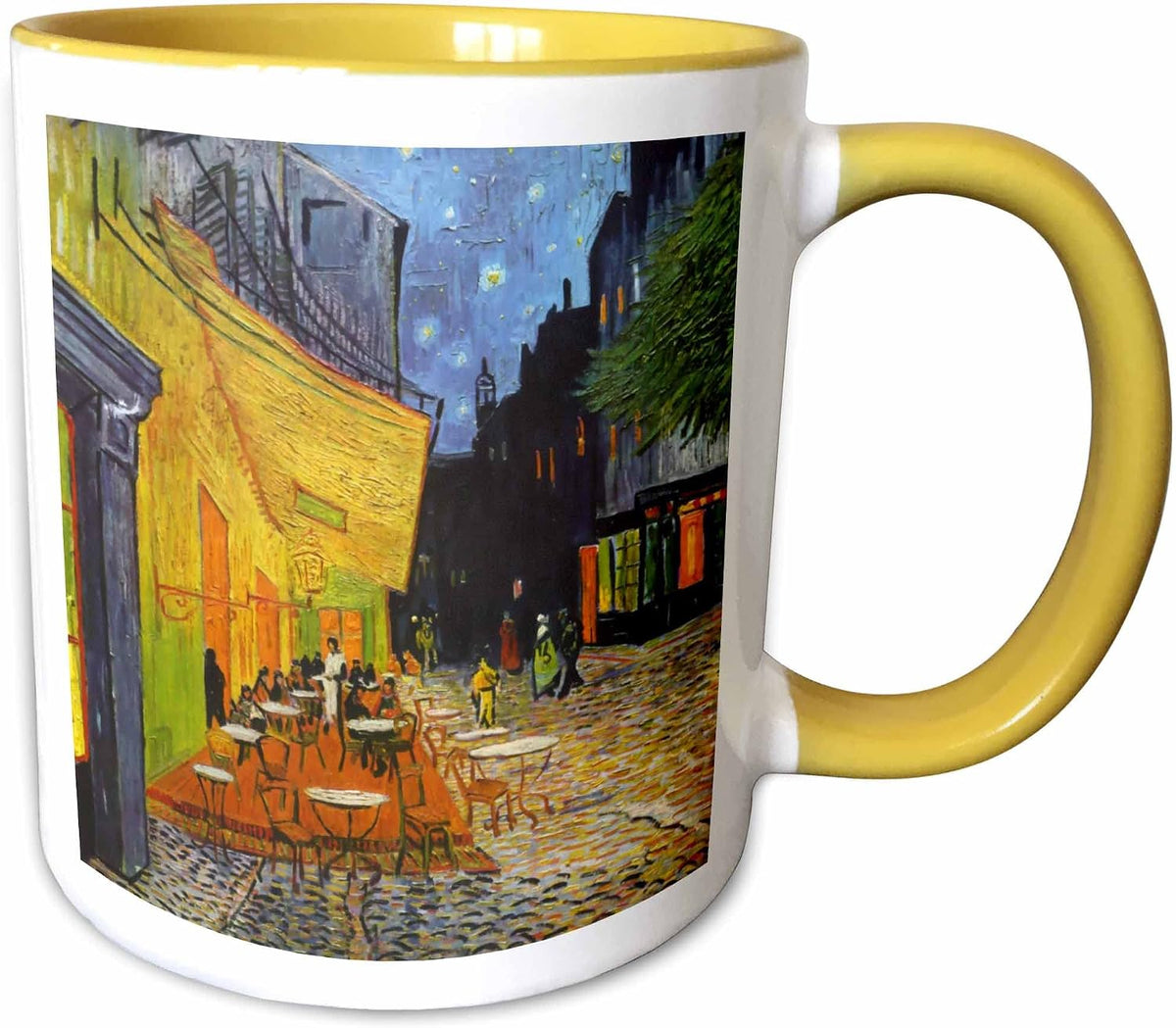 Cafe Terrace At Night Ceramic Mug