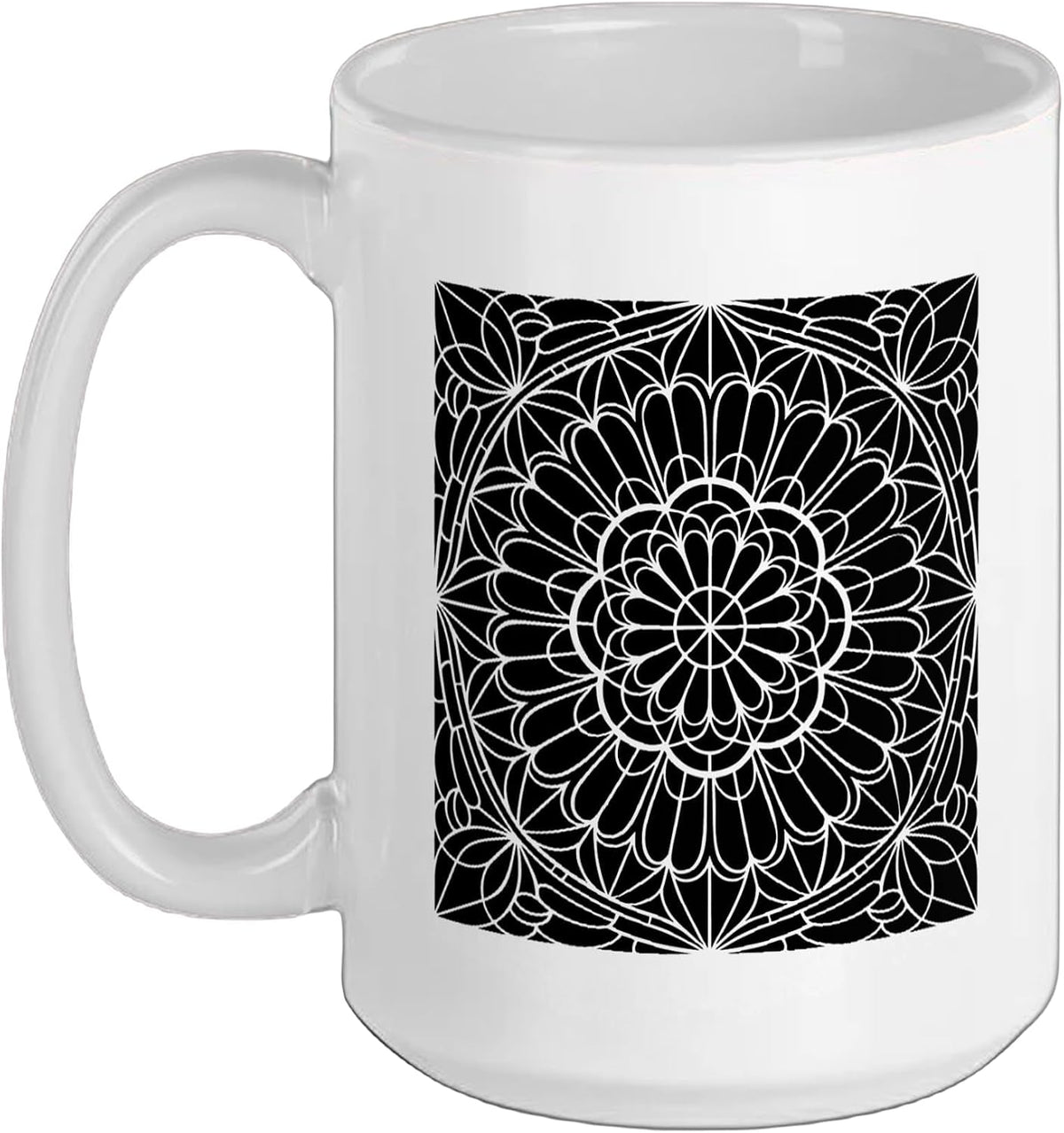 Home Stained Glass Studio Hobby Workshop Artist Backyard Ceramic Mug
