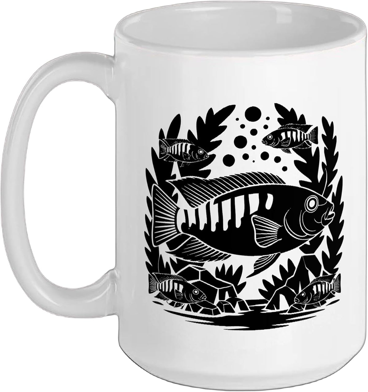 Frontosa Cichlid Lake Tanganyika Aquarium Keeper Ceramic Mug