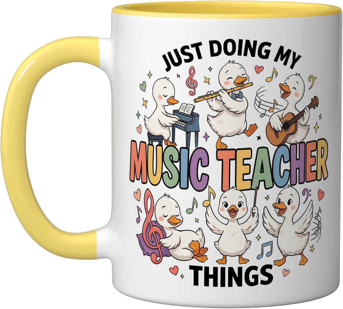 Music Teacher Music Educators Band Director Choir Director Ceramic Mug