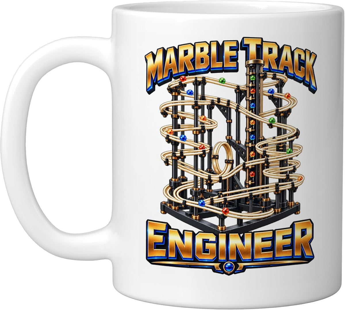 Marble Racing Track Expert For Marble Race Games Ceramic Mug