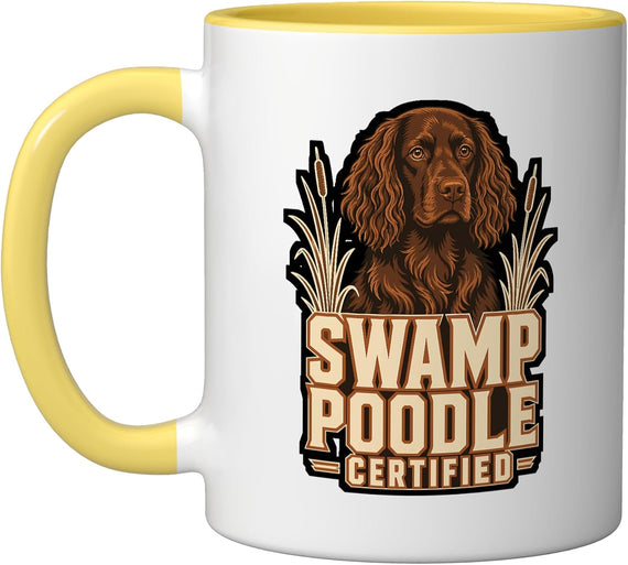 Swamp Poodle Certified Boykin Spaniel Dog Ceramic Mug